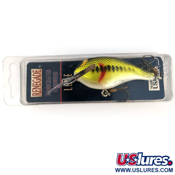 Renegade Little Diver, 2/5oz Chartreuse fishing lure #13984