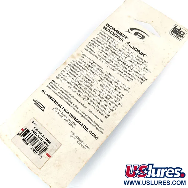 ​Bomber Badonk-A-Donk Saltwater Grade, 1oz fishing lure #13996