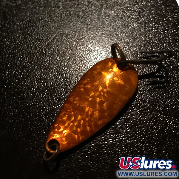 Vintage  Eppinger Dardevle Midget Crystal, 3/16oz Crystal Copper fishing spoon #14013