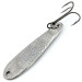 Vintage   Hopkins Shorty 75 Jig Lure, 3/4oz Hammered Nickel fishing spoon #14018