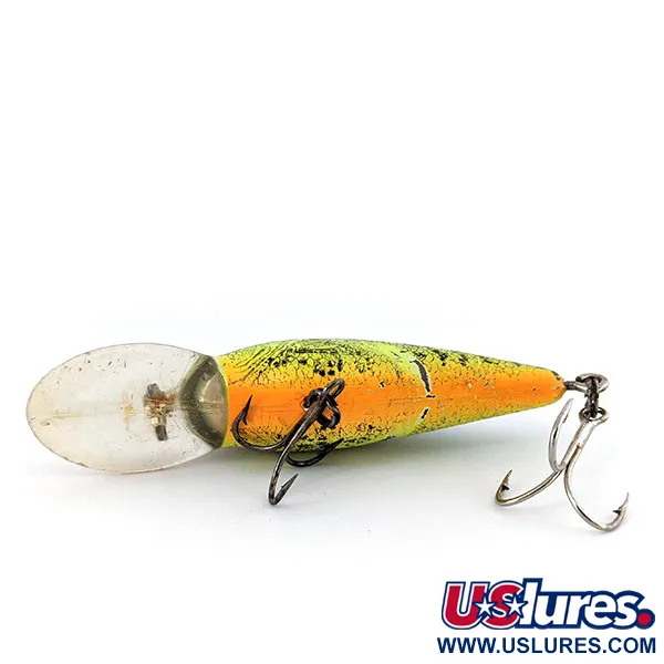 Vintage Bomber model 7A baby striper UV, 1/2oz fishing lure #14027