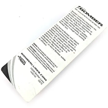 Bomber All Water Jerkbait, 1/3oz Pearl Black Back  fishing lure #14033