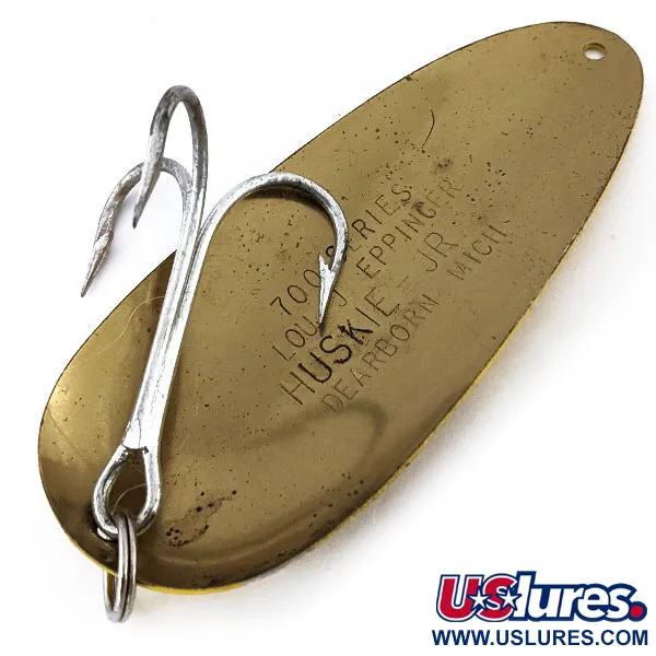 Vintage  Eppinger Dardevle Huskie Junior , 2oz Five of Diamonds fishing spoon #14035