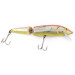 Vintage   The Producers Finnigan's Minnow Jointed , 1/2oz Silver / Chartreuse / Orange fishing lure #14038