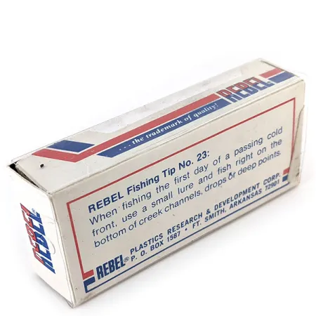 Vintage Rebel Teeny R (1970s), 3/16oz fishing lure #14042