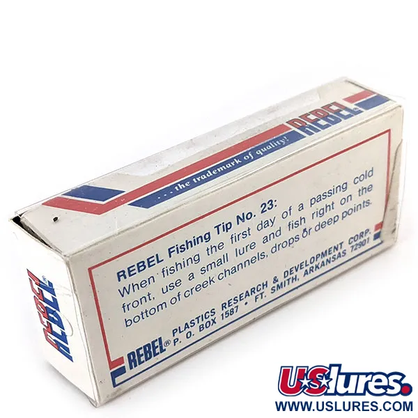 Vintage Rebel Teeny R (1970s), 3/16oz fishing lure #14042