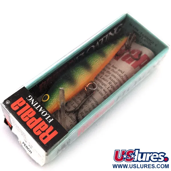 Rapala Original Floater F7, 1/8oz Pearch fishing lure #14044