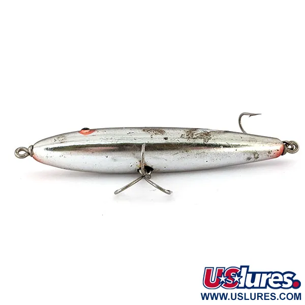 Vintage   Rogers Hawg Stick , 2/5oz Silver fishing lure #14045