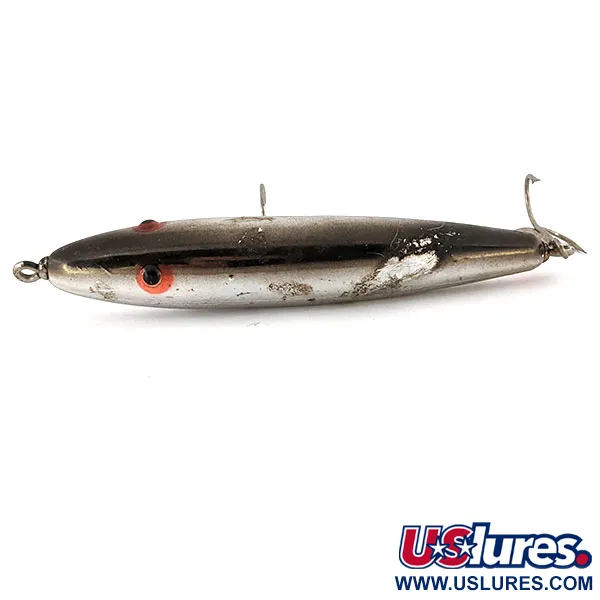 Vintage   Rogers Hawg Stick , 2/5oz Silver fishing lure #14045