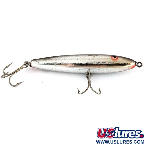 Vintage   Rogers Hawg Stick , 2/5oz Silver fishing lure #14045