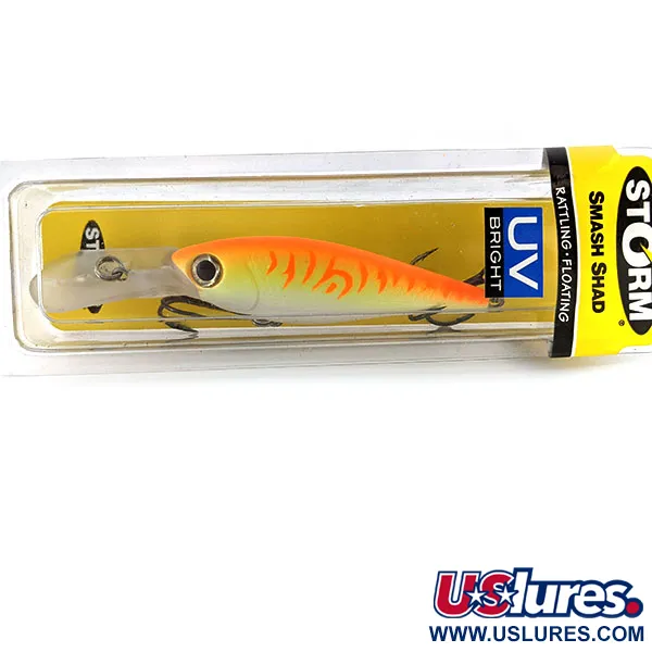   Storm Smash Shad UV, 2/5oz UV Fluorescent fishing lure #16312