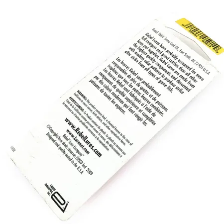 Rebel Minnow Asst, 1/3oz Gold fishing spoon #17499