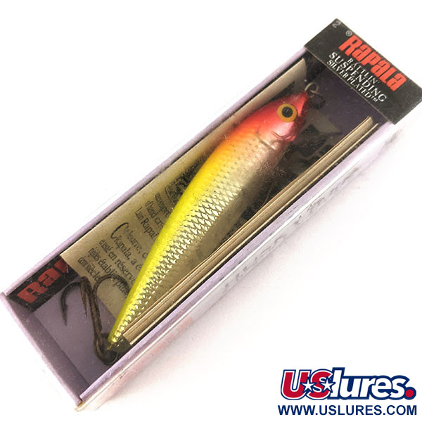 RAPALA SCATTER RAP HUSKY 13's=3 LOLLIPOP COLORED FISHING LURES=SPECIAL PRICE