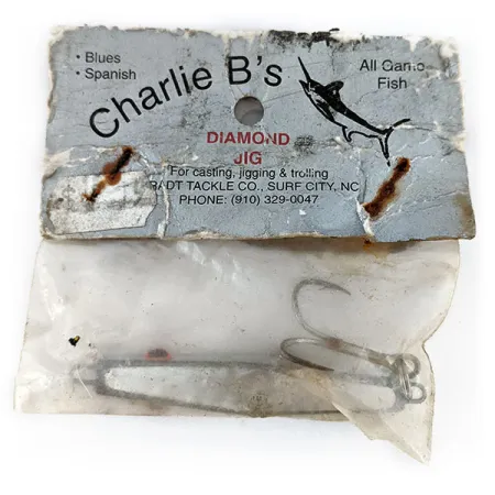 Unknown Charlie B'S Diamond Jig Jig Lure, 1oz fishing spoon #14060