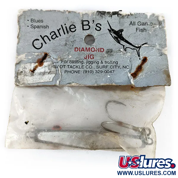 Unknown Charlie B'S Diamond Jig Jig Lure, 1oz fishing spoon #14060