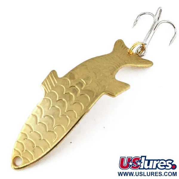 Vintage   Acme Phoebe, 1/4oz Gold fishing spoon #14067