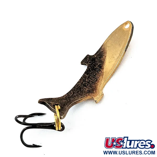 Vintage   Acme Phoebe, 3/32oz Gold fishing spoon #14068