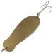 Vintage   Lucky Strike Heavy, 1 1/3oz Matte Brass fishing spoon #14085