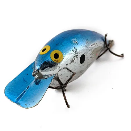 Vintage ​Norman Big N , 1/2oz Silver / Blue fishing lure #14089