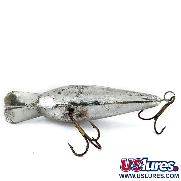 Vintage ​Norman Big N , 1/2oz Silver / Blue fishing lure #14089