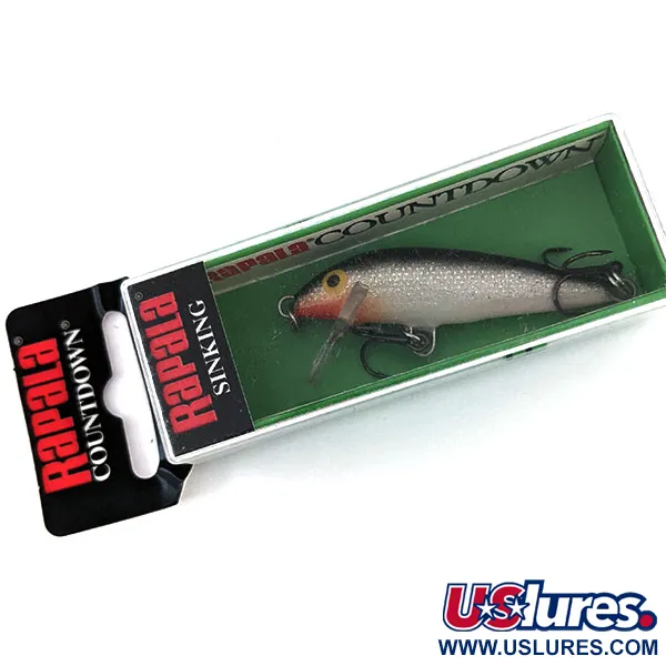 Rapala Countdown S5, 3/16oz S (Silver) fishing lure #14099