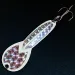 Vintage   Glen Evans Loco 4, 3/4oz Nickel fishing spoon #14100