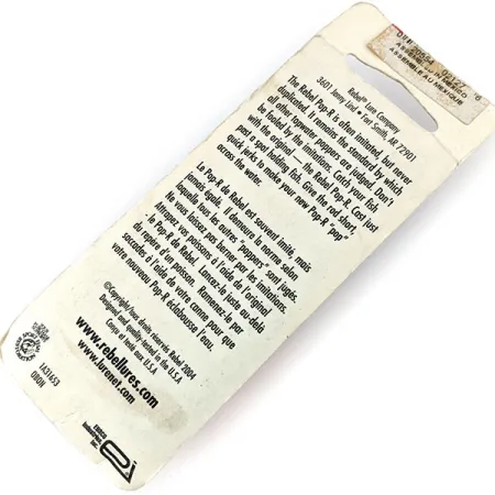  Rebel POP-R, 1/4oz fishing lure #14101