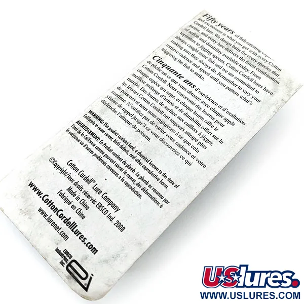   Cotton Cordell Bait Bonanza, 1/3oz  fishing lure #14103