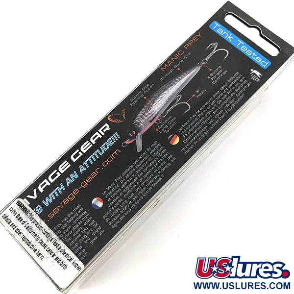 Okuma Savage Gear Manic Prey, 3/4oz Rainbow Trout fishing lure #14115