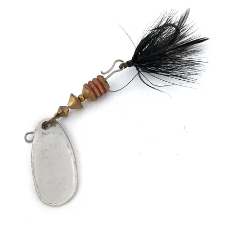 Vintage Vintage Mepps Comet 2 replaceable hook (1970s), 3/16oz Silver spinning lure #14143