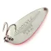 Vintage  Eppinger Dardevle Spinnie UV, 1/3oz Fluorescent Pink / Nickel fishing spoon #14146