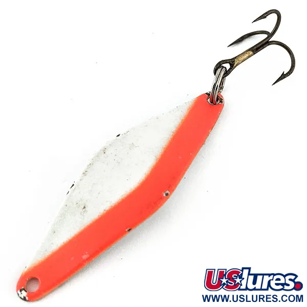 Vintage   Bay de Noc Do-Jigger #3, 1/3oz UV Glow in UV light, Fluorescent fishing spoon #14151