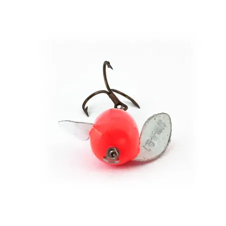 Vintage Yakima Bait Spin-N-Glo, 1/64oz White / Pink spinning lure #14166