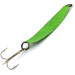 Vintage   Luhr Jensen Flutter Spoon, 3/16oz Green fishing spoon #14181