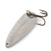 Vintage  Acme Wonderlure, 1/4oz Hammered Nickel fishing spoon #14449