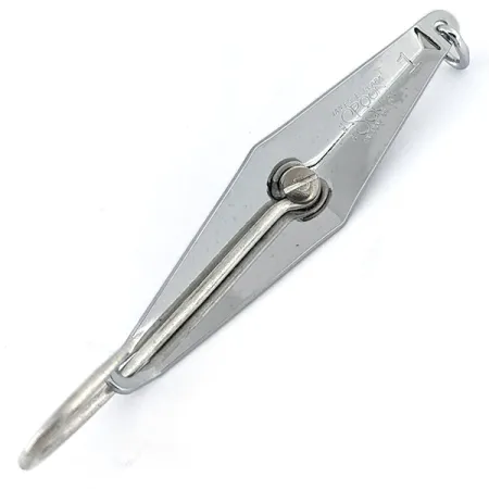 Vintage James E. Clark  ​Clark Spoon, 1/4oz Nickel fishing spoon #14193