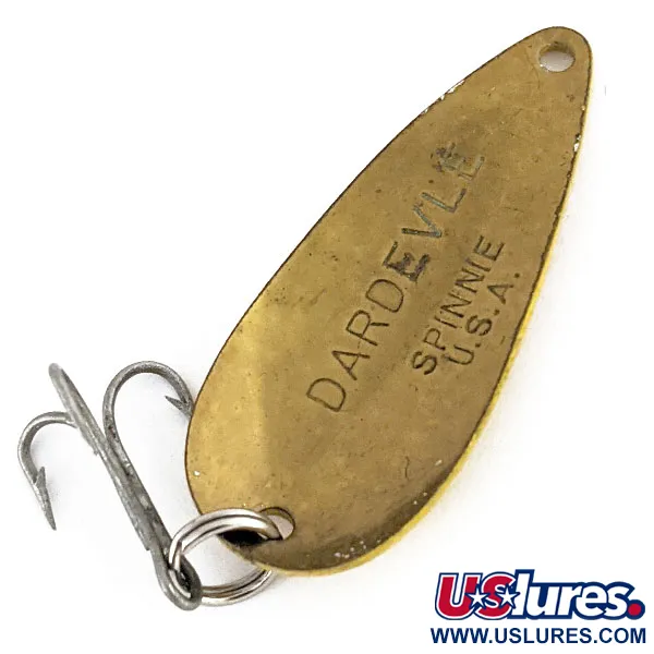 Vintage  Eppinger Dardevle Spinnie, 1/3oz Five of Diamonds fishing spoon #14196