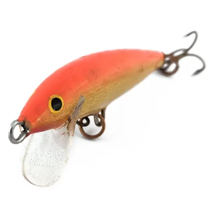Vintage Rapala Original Floater F7, 1/8oz fishing lure #14201