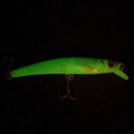 Vintage Yo-Zuri/Duel Yo-Zuri Arc Minnow Glow, 1/3oz fishing lure #14203