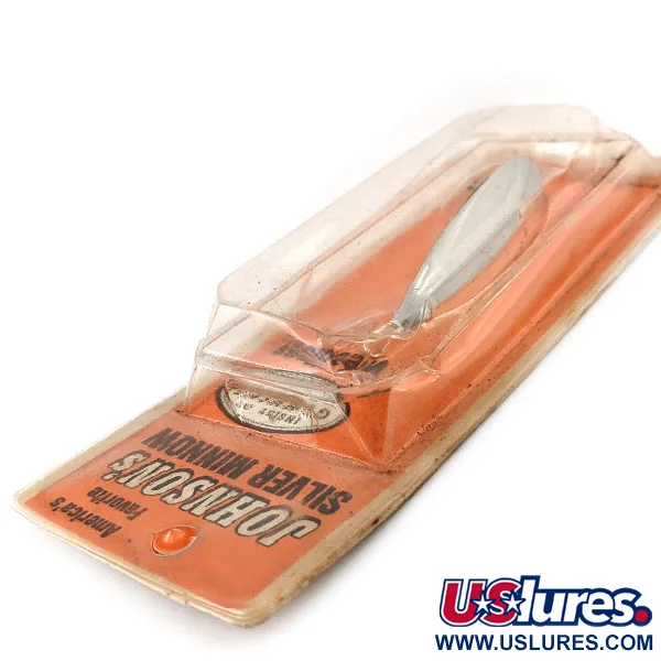 Vintage Weedless Johnson Silver Minnow (1970s)