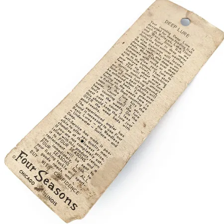 Atlantic Lures Deep Lure, 1/3oz Nickel fishing spoon #14209