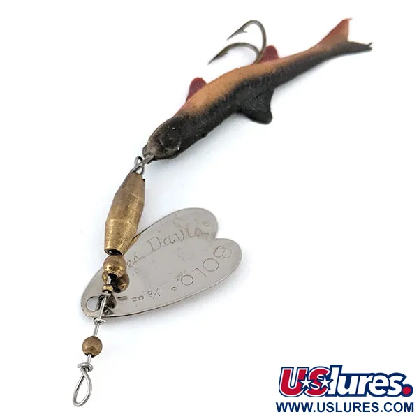 Vintage  Luhr Jensen Les Davis Bolo, 3/16oz  spinning lure #14213
