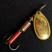 Vintage   Mepps Aglia 3, 1/4oz Gold spinning lure #14226