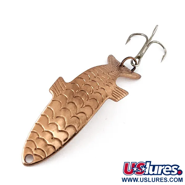 Vintage   Acme Phoebe, 1/4oz Copper fishing spoon #14233