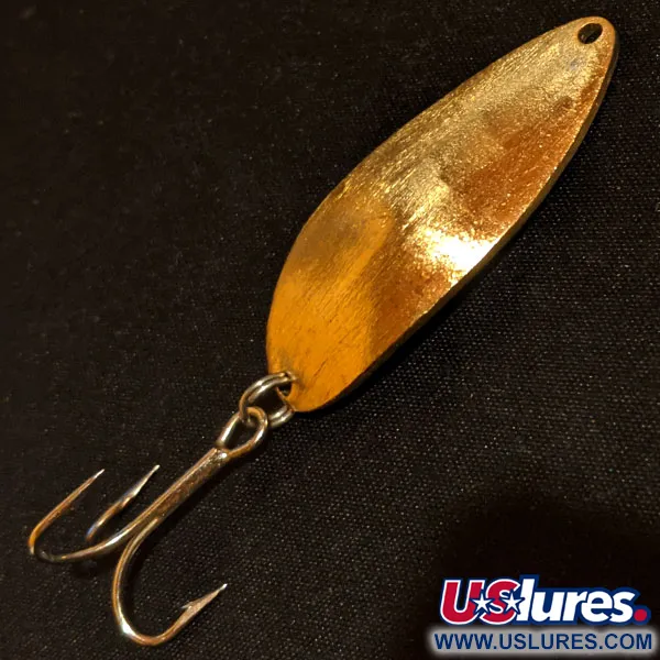 Vintage Seneca Little Cleo (Hula Girl), 2/3oz Copper fishing spoon #14240