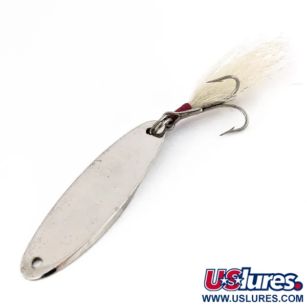 Vintage Acme Kastmaster, 1/2oz Nickel fishing spoon #14245