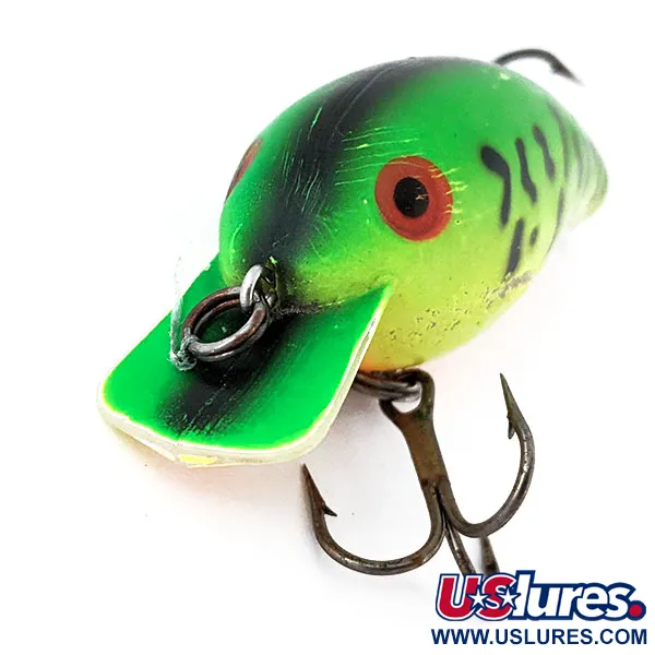 Vintage   Cotton Cordell Big O, 1/4oz Fire Tiger fishing lure #14268