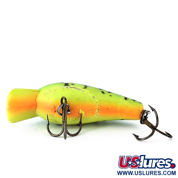 Vintage   Cotton Cordell Big O, 1/4oz Fire Tiger fishing lure #14268