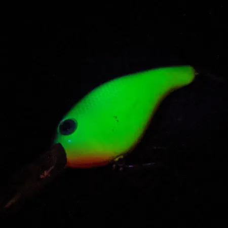 Vintage Strike King Model 6XD UV, 1oz fishing lure #14273