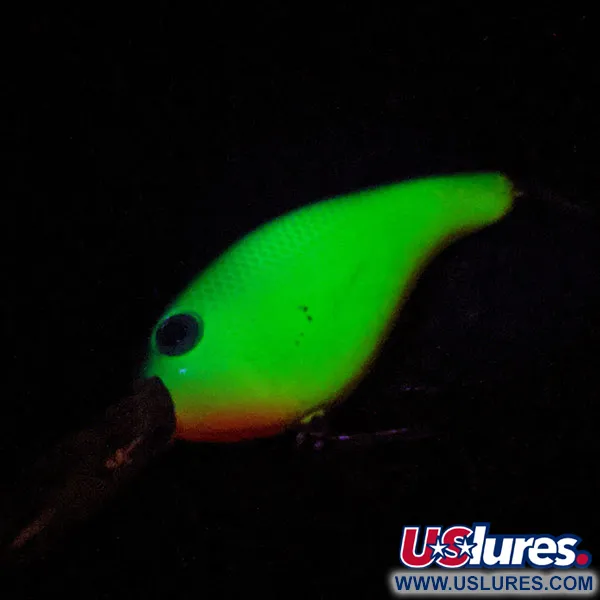 Vintage Strike King Model 6XD UV, 1oz fishing lure #14273